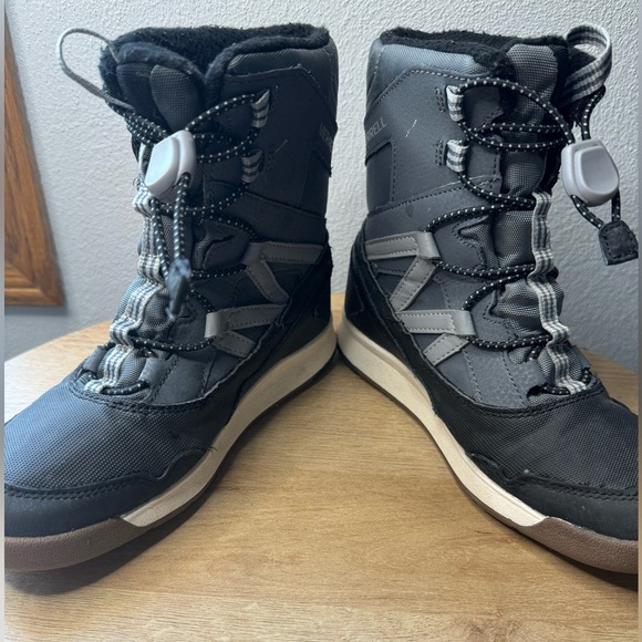 Merrill Snow Crush Kids Winter Snow Boots - Picture 8 of 9